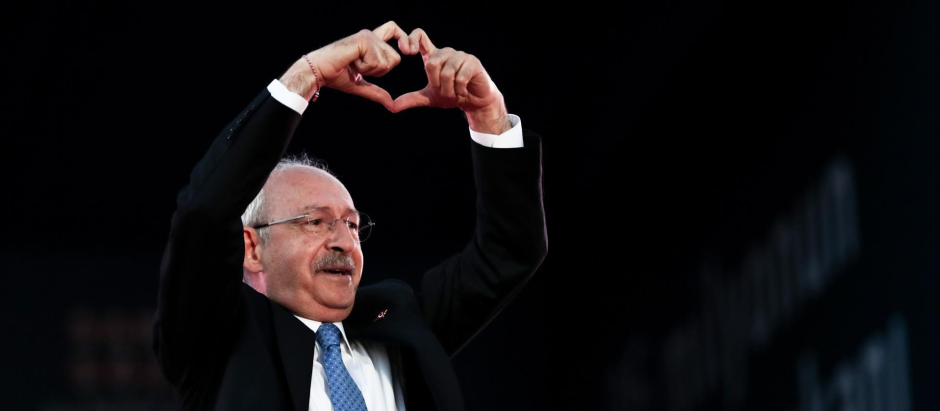 Kemal Kilicdaroglu, principal rival de Erdogan en las elecciones de Turquía