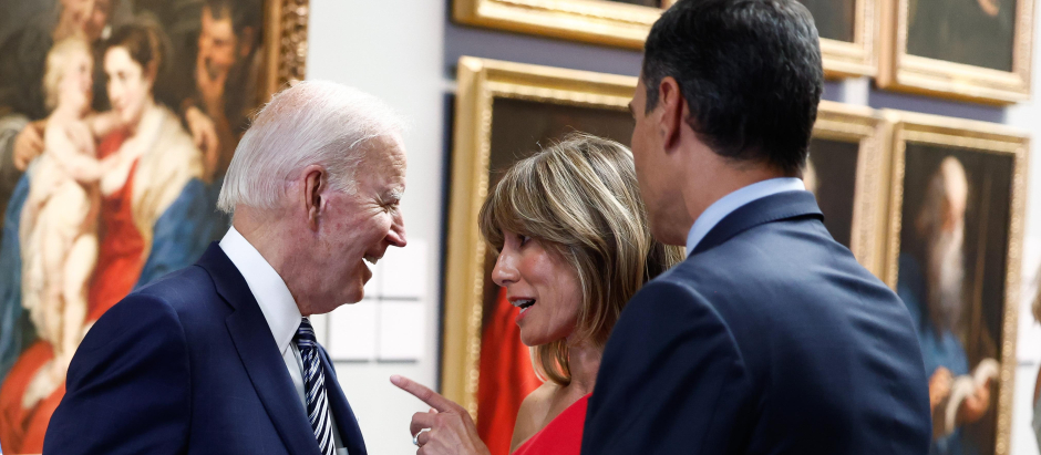 Biden, Sánchez y Begoña