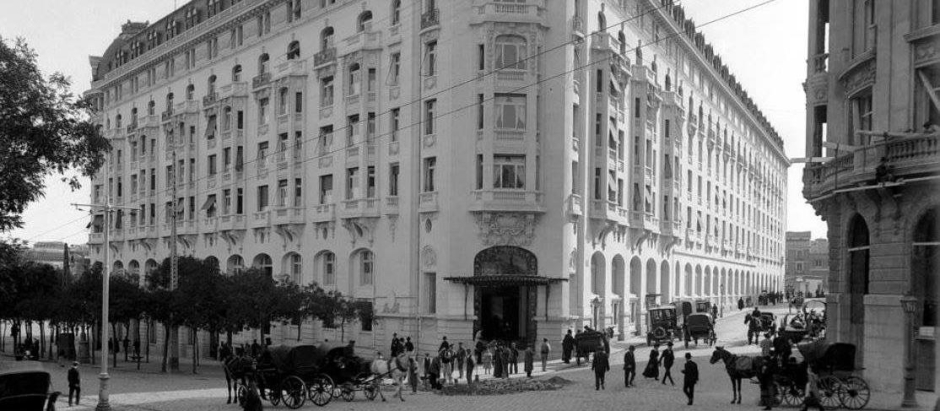 El Hotel Palace el año de su inauguración, 1912