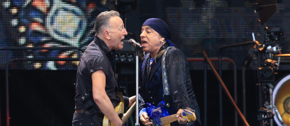 Bruce Springsteen y Steve Van Zandt.
