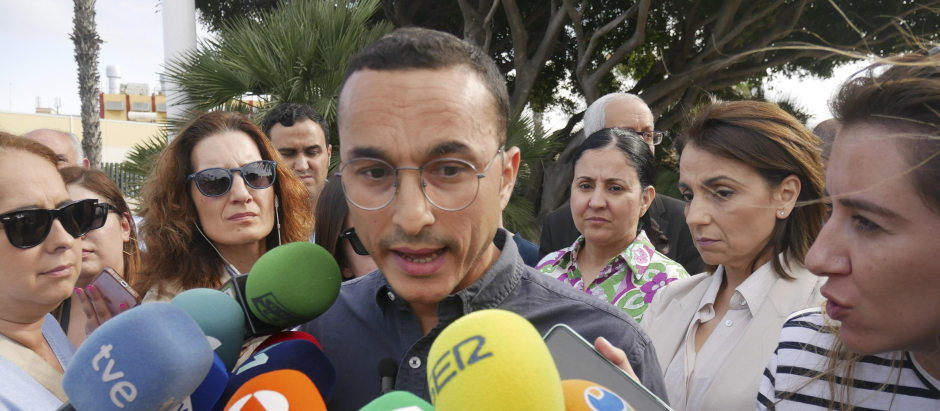 El candidato número 3 de Coalición por Melilla, Mohamed Ahmed Al-Lal, uno de los detenidos