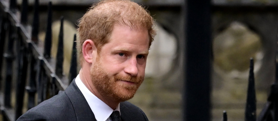 Britain's Prince Harry, Duke of Sussex, arriving a trial againts Associated Newspapers , London