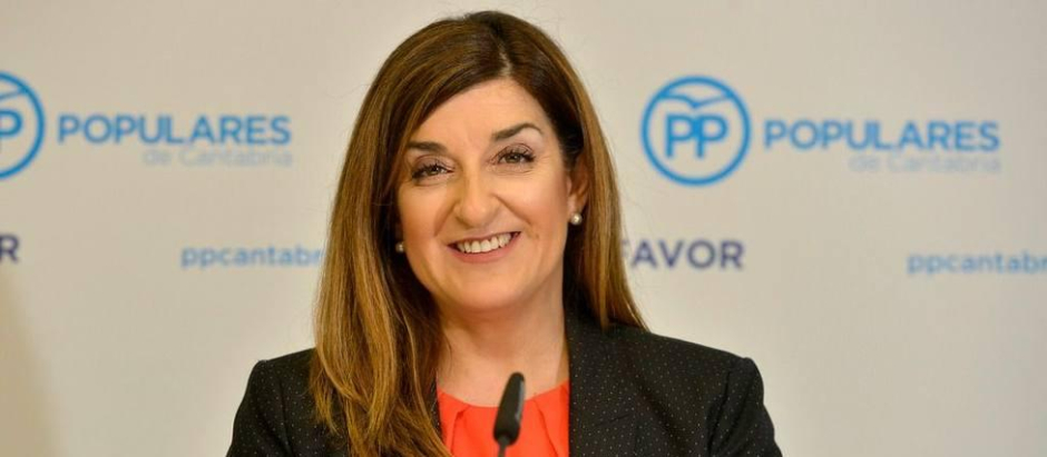 María José Sáenz de Buruaga (PP) candidata a la presidencia de Cantabria