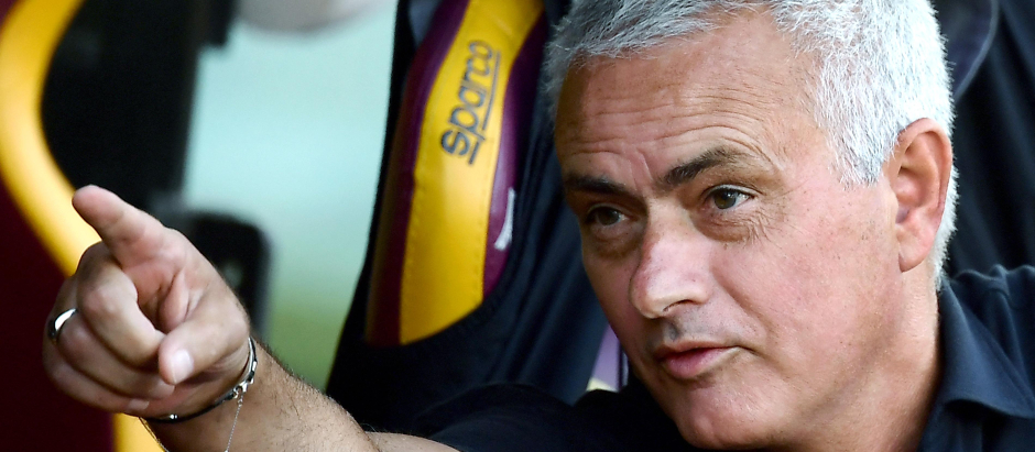 José Mourinho es el actual entrenador de la Roma