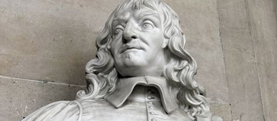 Busto de Descartes en el Palacio de Versalles