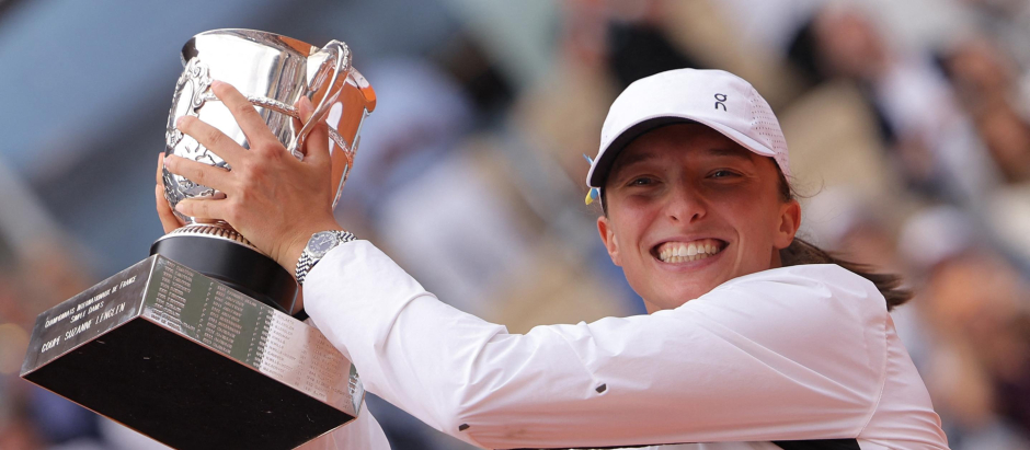 Iga Swiatek ha ganado por segunda vez consecutiva Roland Garros