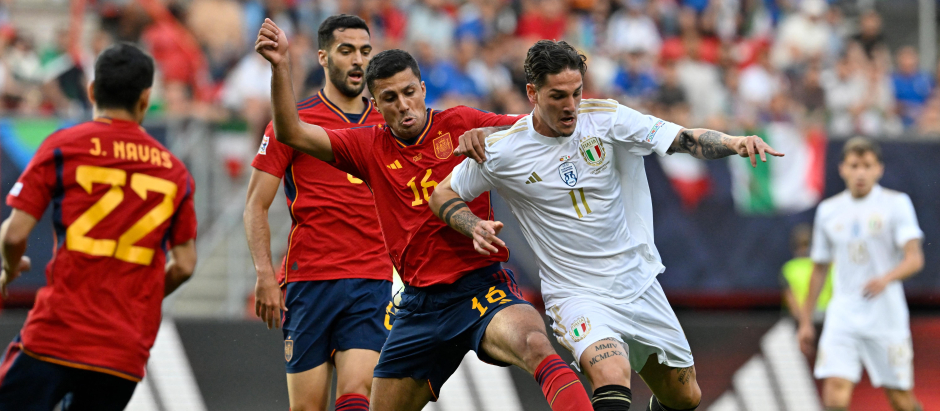España e Italia disputan la semifinal de la Liga de las Naciones