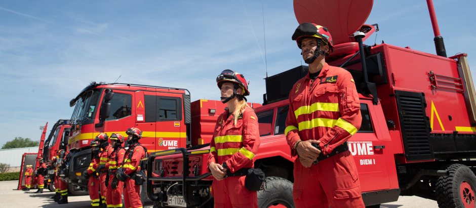 La UME dedica unos 3.000 militares a la lucha contra los incendios