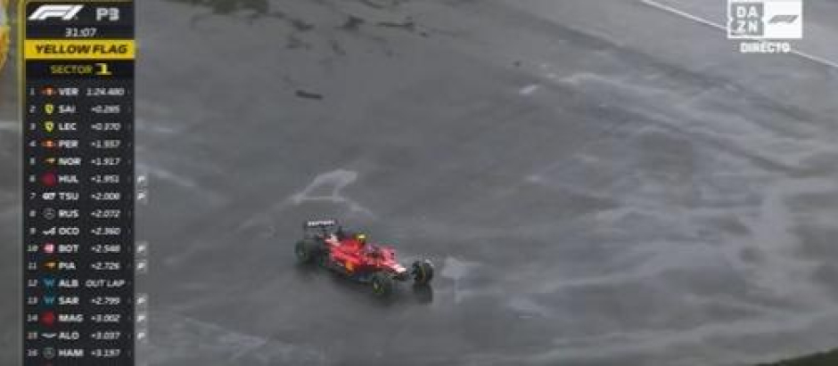Carlos Sainz se ha ido contra el muro en los libres 3 del GP de Canadá de F1