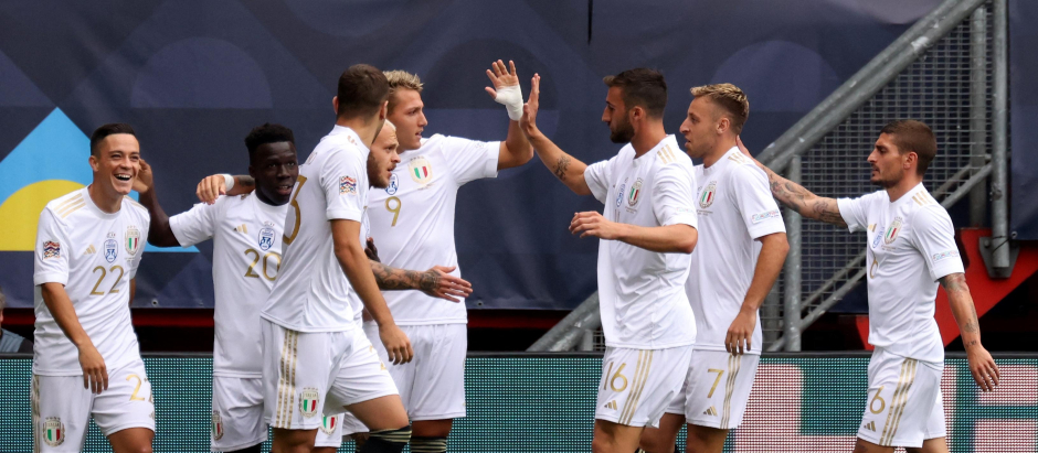 Italia ha quedado en tercer lugar en la Nations League