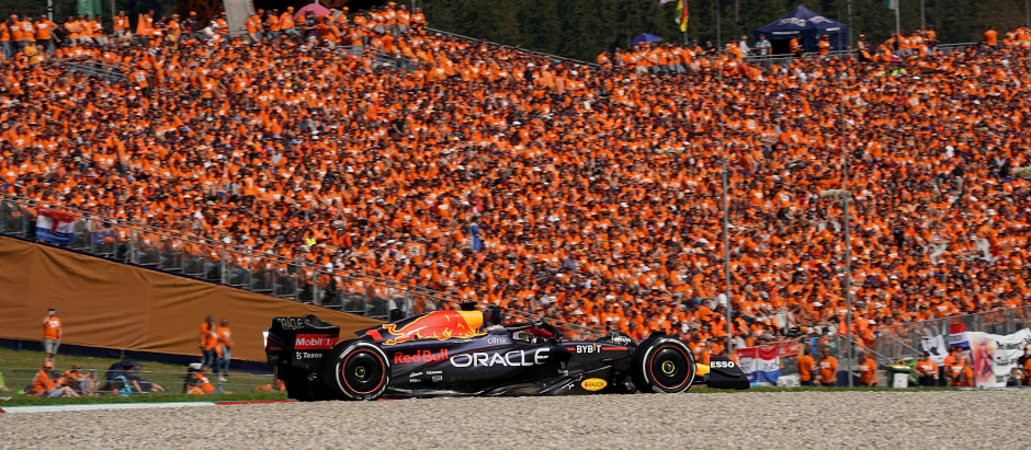 Una marea naranja acompañó a Verstappen en el Gran Premio de Austria 2022
