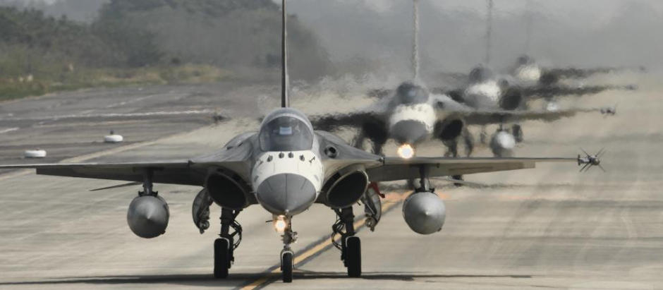Aviones de combate de la Fuerza Aérea de Taiwán
