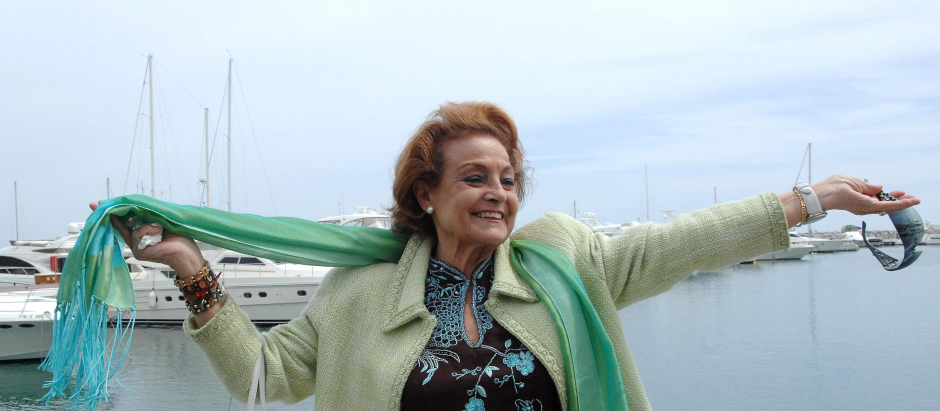 Carmen Sevilla, en una de sus últimas apariciones públicas