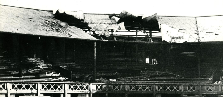 Wimbledon fue bombardeado durante la Segunda Guerra Mundial
