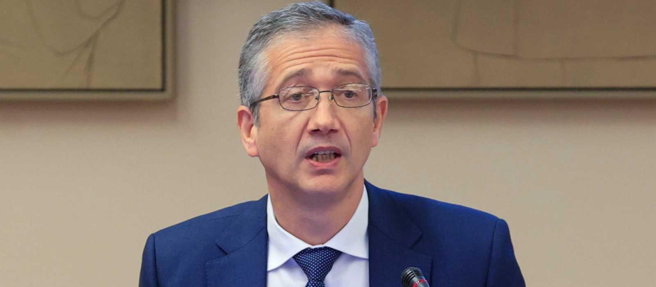 El gobernador del Banco de España, Pablo Hernández de Cos