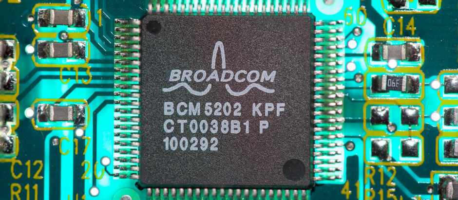 Los chips de Broadcom aterrizan en España.