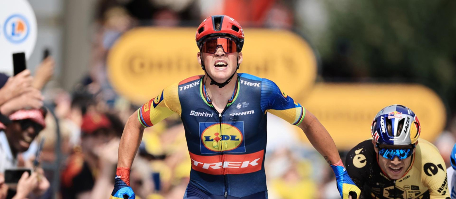Pedersen ha ganado al sprint la octava etapa del Tour de Francia