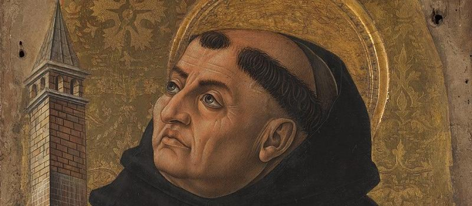 Retrato de Santo Tomas de Aquino, de Carlo Crivelli