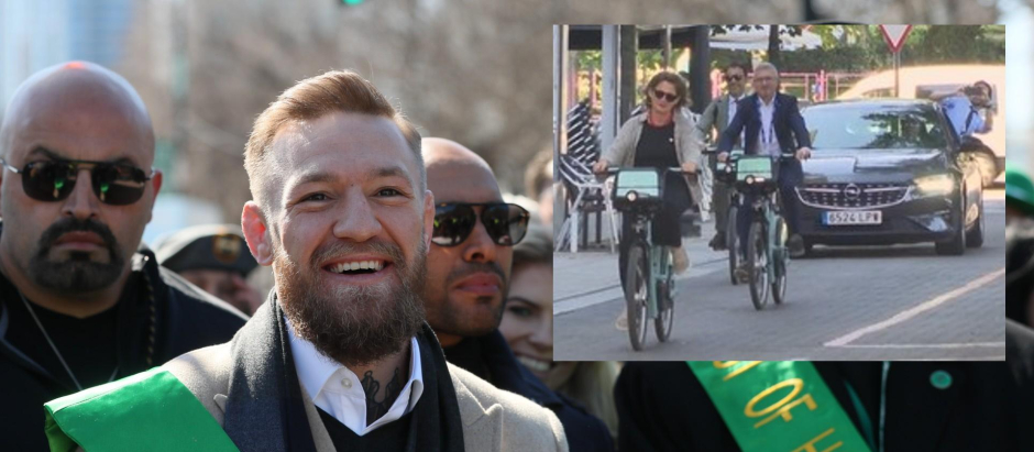 Conor McGregor ha criticado el postureo de la ministra Ribera con la bicicleta en Valladolid