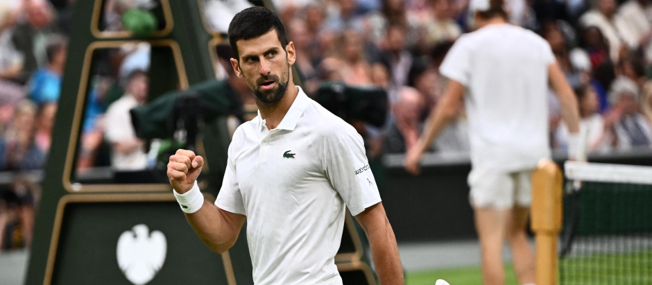 Novak Djokovic logra el billete a una nueva final de Wimbledon