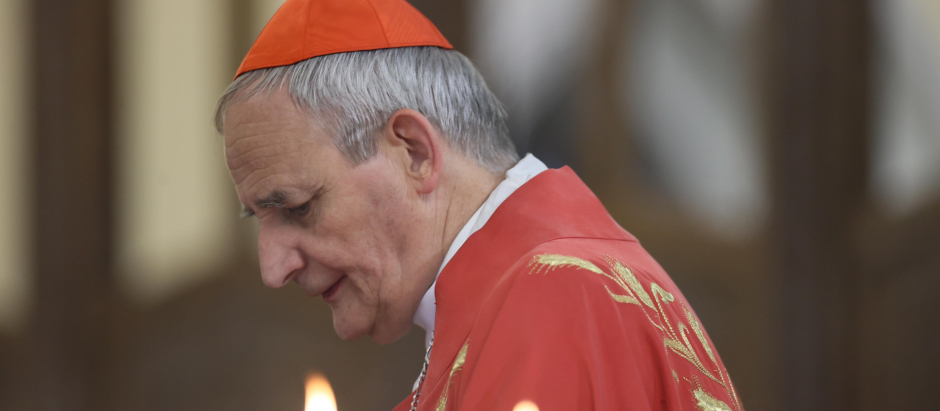 El cardenal Matteo Zuppi es el enviado de paz del Papa Francisco para mediar en la guerra de Ucrania