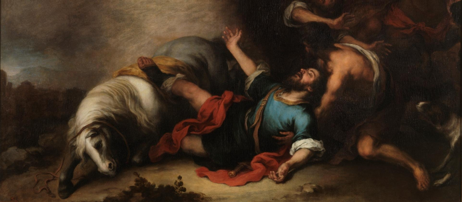 La conversión de san Pablo, de Bartolomé Esteban Murillo