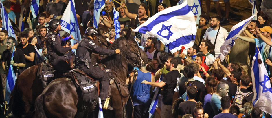 Protestas Tel Aviv
