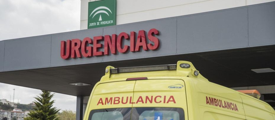 Una ambulancia del 112 Andalucía, en una imagen de archivo