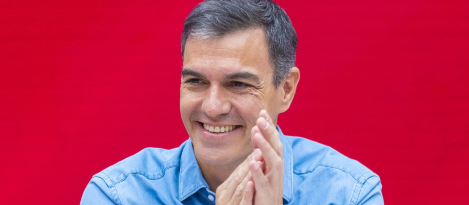 El presidente del Gobierno en funciones, Pedro Sánchez, el pasado 24 de julio