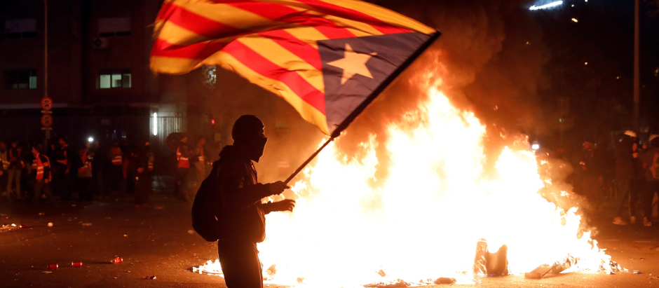 Revueltas independentistas en Barcelona