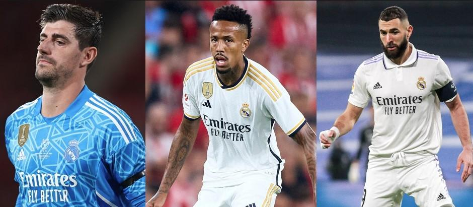 Courtois, Militao y Benzema, tres pilares del Real Madrid hasta mayo.