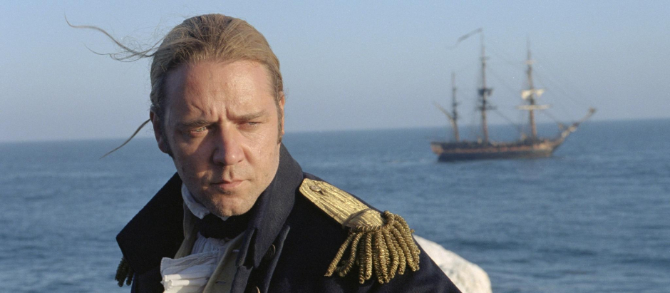 Russell Crowe protagonizó Master and Commander