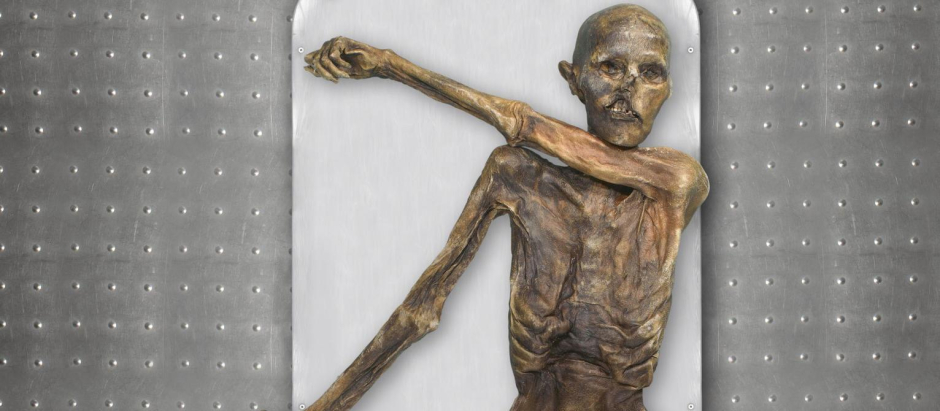 Ötzi tiene más de 5.300 años de antigüedad y es la momia más antigua preservada en hielo que se conoce