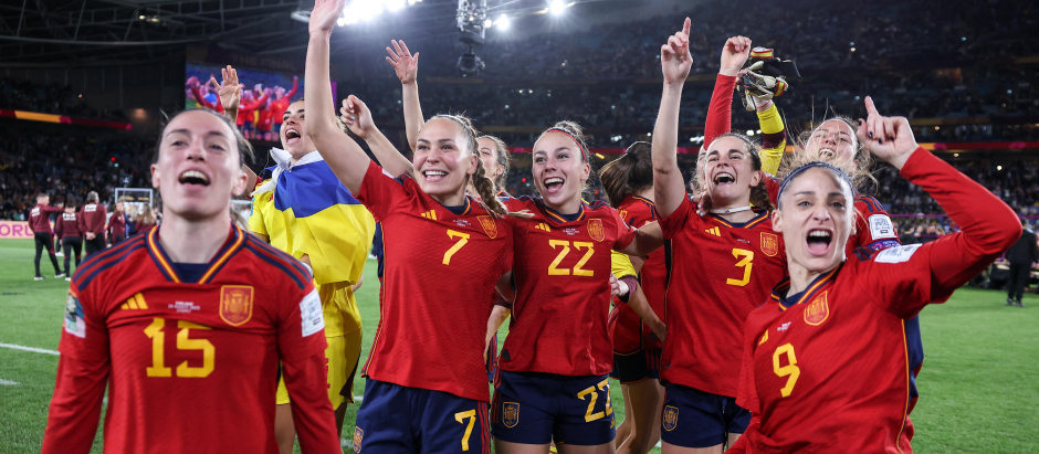 Alegría y euforia en la victoria de España en el Mundial femenino de fútbol