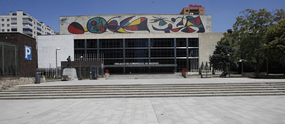 Imagen del exterior del Palacio de Congresos de Madrid