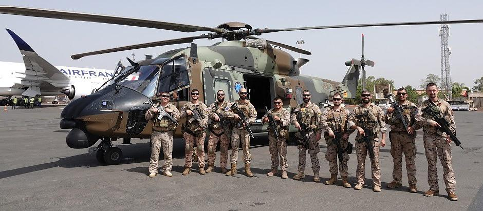 Rotación del personal militar español en Mali, en junio de 2022