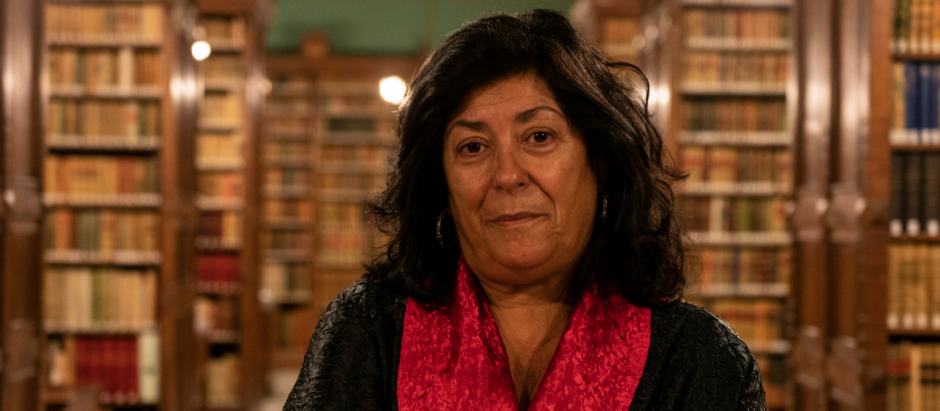 La fallecida escritora Almudena Grandes en 2019