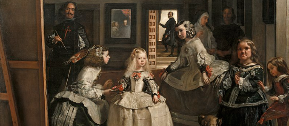Detalle de 'Las Meninas' de Velázquez