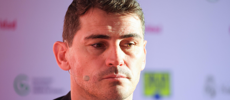 Iker Casillas during El mismo equipo somo más fuertes event in Madrid on Wednesday, 19 October 2022.