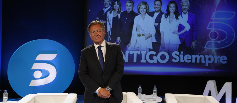 Alessandro Salem, consejero delegado de Mediaset, durante la presentación de 'La nueva Telecinco' en Madrid