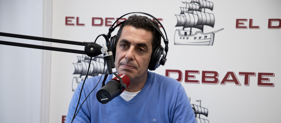 Antonio Naranjo, durante la emisión de El centinela