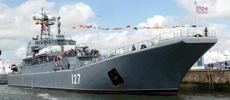 Buque de desembarco Minsk de la Flota Rusa del mar Negro Minsk (archivo 2011)