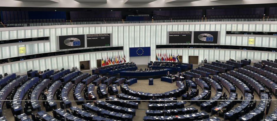 Hemiciclo Parlamento Europeo Estrasburgo