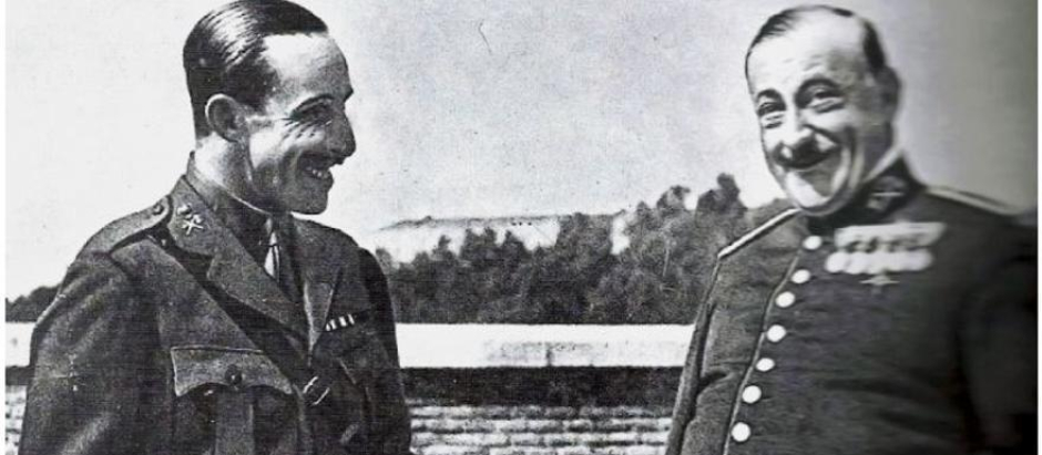 El Rey Alfonso XIII y Primo de Rivera