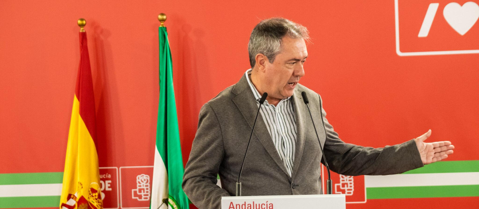 El secretario general del PSOE andaluz, Juan Espadas, en una imagen de archivo
