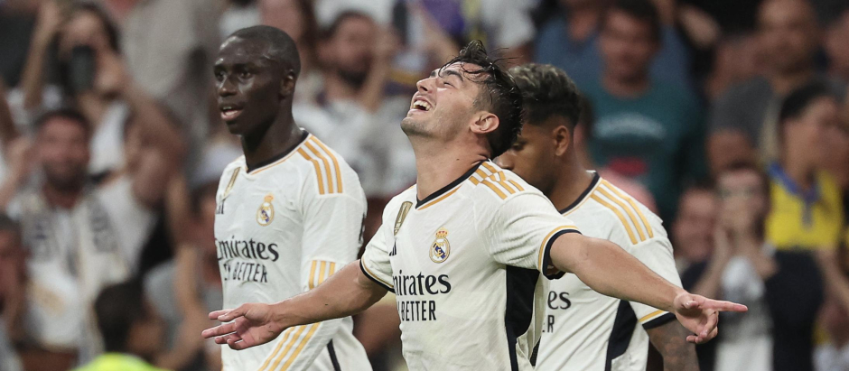 Brahim marcó el primer gol del Real Madrid ante Las Palmas