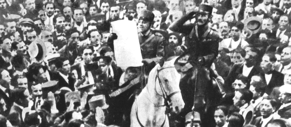 Portada de «1923. El golpe de Estado que cambió la historia de España» de Roberto Villa