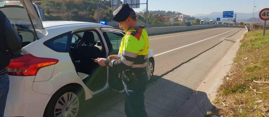 Las multas de velocidad en Cataluña llegan con un error de bulto
