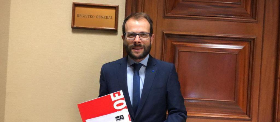 El concejal del PSOE, Daniel Viondi