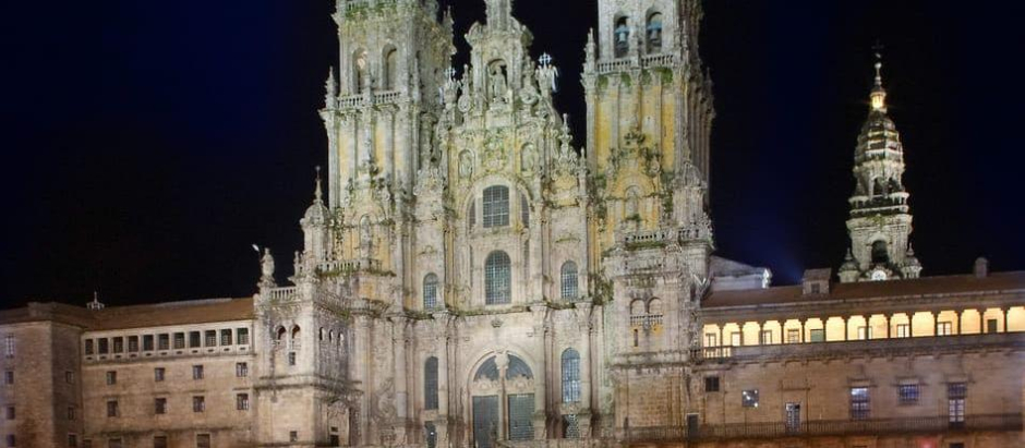 Fachada del Obradoiro de la catedral de Santiago